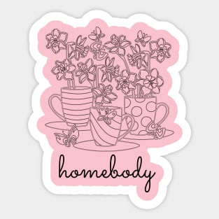 homebody Sticker